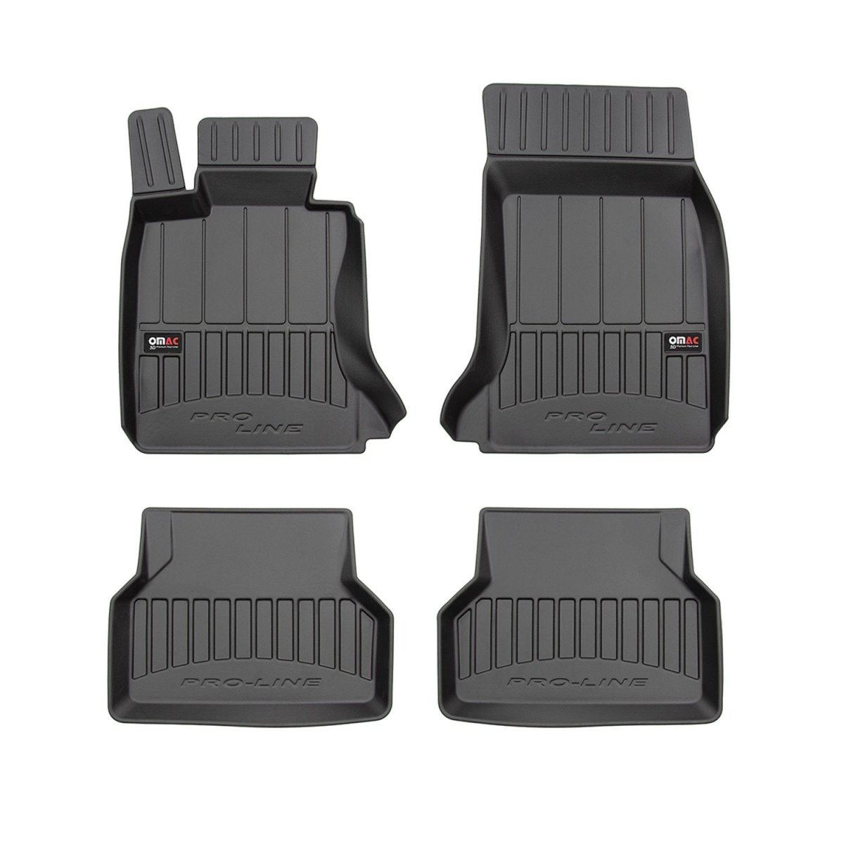 BMW 5 Series Floor Mat - Omac - Proline Premium TPE - Black - '04-'10